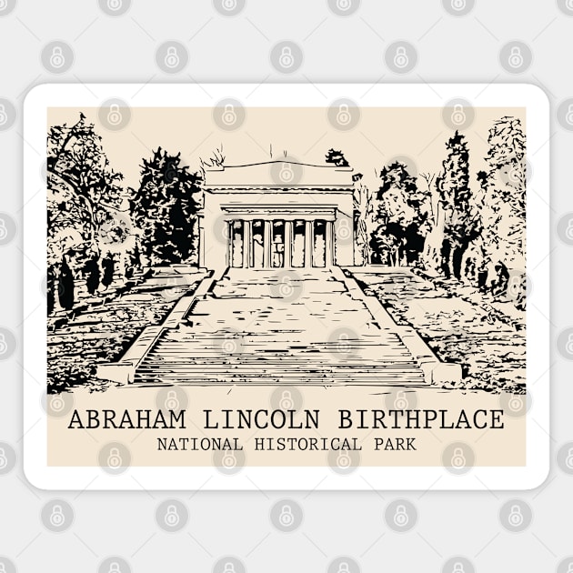Abraham Lincoln Birthplace National Historical Park Magnet by Lakeric